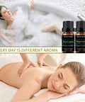 Peppermint Eucalyptus Essential Oil, 2Pcs 100% Pure, Undiluted, Natural, Organic Aromatherapy Essential Oils Gift Set