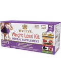 Hyleys Colon Cleanse BlackBerry (1 Pack) and 14 Day Weight Loss Tea - 42 Tea Bags (1 Pack)