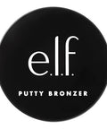 e.l.f. Putty Bronzer Creamy Highly Pigmented Formula Creates a LongLasting Bronzed Glow Infused with Argan Oil Vitamin E Feelin Shady 0.35 Oz 10g