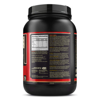 Optimum Nutrition On Gold Standard 100% Whey Protein Primary Source Isolate - Double Rich Chocolate 5 Lbs+ On Gold Standard 100% Whey Protein Primary Source Isolate - Double Rich Chocolate 2 Lbs