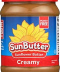 SunButter Creamy Sunflower Seed Spread 16 OZ Plastic Jars (Pack of 3)