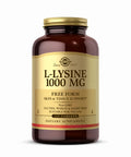 Solgar L-Lysine 1000 Mg - 250 Tablets - Skin & Tissue Support - Non-Gmo Vegan Kosher Gluten Free - 250 Servings