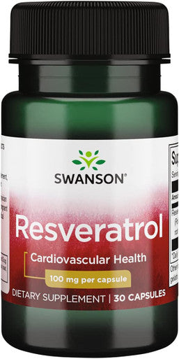 Swanson Resveratrol 100 100 Milligrams 30 Capsules