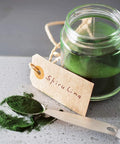 Dinavedic Spirulina Powder, 400g | Vegan Superfood, Paleo, Keto, Rich in Antioxidants, Iron, and Vitamin B; is a Complete Protein; Use in Juices,Teas, Smoothies and Yogurts