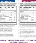 Bluebonnet Nutrition Liquid Calcium Citrate Magnesium Citrate Vitamin D3 Bone Health Gluten Soy Milk Kosher Blueberry And Mixed Berry Combo