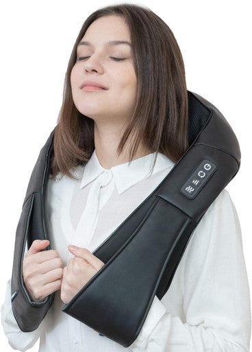 Shiatsu Neck And Back Massager With Heat, Electric Shoulder Massager, Car Neck Massager Pillow For Neck, Back, Shoulder, Foot, Leg, Muscle Pain Relief, Gifts For Men/Women