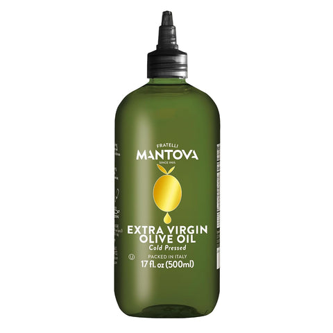 Mantova Squeeze Oils ÃƒÂ¢Ã¢â€šÂ¬Ã¢â‚¬Å“ Extra Virgin Olive Oil and Avocado Cooking Oils in Squeeze Bottles for Drizzling, Salads, Grilling, Frying, Roasting & Finishing (17 oz, Avocado)