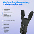 Fanbodta Portable Lung Capacity & Ab Trainer - Adjustable Resistance Breathing Exerciser For Core Strength Swimming Martial Arts | Medical-Grade Silicone Compact Design With Flow Control Valve