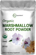 Pure USDA Raw Organic Marshmallow Root Tea Powder 4 Ounce