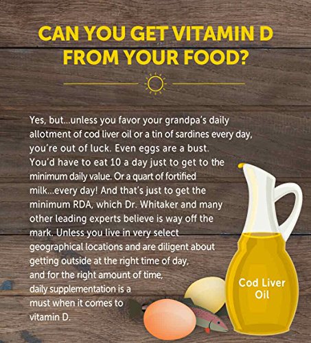 Dr. Whitaker's BeyonD3 Vitamin D3 Supplement 5000 IU Plus Boron Vitamin K2 Magnesium and Zinc Supports Immune Health Calcium Metabolism and Bone Mineralization 30 Capsules