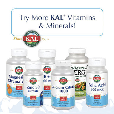 KAL 5000 Iu Ultra D-3 Tablets, Lemonade, 120 Count