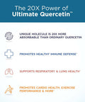 Ultimate Quercetin by Purity Products 20x More Absorbable Than Ordinary Quercetin Quercefit Quercetin Phytosome Zinc Vitamin C More Supports Immune Lung Function More 60 Veg Capsules