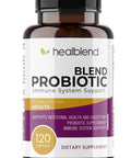 Probiotic Caps Dietary Supplement Capsules, Probiotic for Women and for Men Digestive Health, Immune System Support, Non-GMO, Gluten-Free, 120 Veg Caps