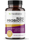Probiotic Caps Dietary Supplement Capsules, Probiotic for Women and for Men Digestive Health, Immune System Support, Non-GMO, Gluten-Free, 120 Veg Caps