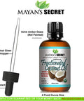 Organic Fractionated Coconut Oil, For Aromatherapy Relaxing Massage, Carrier Oil for Diluting Essential Oils, Hair & Skin Care Benefits, Moisturizer & Softener