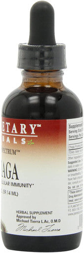 Planetary Herbals Chaga Liquid Full Spectrum Nutritional Supplement, 2 Fluid Ounce