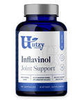 Utzy Naturals Inflavinol | Joint Support Supplement | With Ginger, Devils Claw (With Harpagosides), Boswellia Serrata (As Casperome), & Rosemary (As Aquarox) | Flavonoid Blend | 60 Capsules