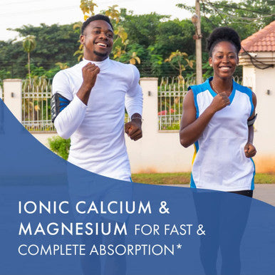 Ionic Fizz Calcium Plus by Pure Essence - Perfect Calcium/Magnesium Ratio with Vitamin A, B, C, D and Potassium Strong Bones - Mixed Berry - 14.82 oz