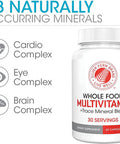 Silver Fern Whole Food Daily Multi Vitamin W/Trace Mineral Blend Supplement - 2 Bottles - 60 Vegicaps Each - 60 Day Supply - Natural, Non-Gmo, Vegan, Multivitamin For Men & Women - Zero Synthetics