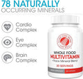 Silver Fern Whole Food Daily Multi Vitamin W/Trace Mineral Blend Supplement - 2 Bottles - 60 Vegicaps Each - 60 Day Supply - Natural, Non-Gmo, Vegan, Multivitamin For Men & Women - Zero Synthetics