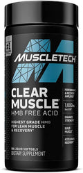 Muscle Recovery | MuscleTech Clear Muscle Post Workout Recovery | Muscle Builder for Men & Women | HMB Supplements | Sports Nutrition Post Workout Recovery & Muscle Building Supplements, 84 ct