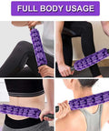 Muscle Roller Stick Massager For Leg & Body, Lymphatic Body Roller Liposuction Massager Stick Relief Sore Muscle Tightness For Athletes, Yoga, Physical Therapy Liposuction