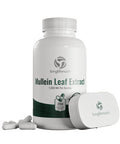 LongLifeNutri Mullein Leaf 1500Mg | 200 Vegetarian Capsules | 10:1 Extract 3000 Mg Strength | Verbascum Thapsus Pure Natural Powder | Non-Gmo Gluten Free | Made In Usa Vitamin | Herbal Supplement