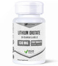 Healthfare Lithium Orotate 130Mg | 200 Tablets | Elemental Lithium | Bioavailable | Third Party Tested | Made In The Usa