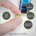 Men'S Multivitamins And Minerals - 25 Essential Active Vitamins And Minerals With Added Maca Root And Panax Ginseng - 180 Vegan Tablets - Made In The Uk By Nutravita