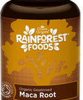 Rainforest Foods Organic Maca Root 5:1 120 Capsule