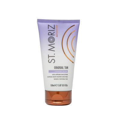 St. Moriz Professional Medium Instant Tan 1 Day Wash Off Fake Tan Lotion with Aloe Vera and Vitamin E Fast-Drying Transfer-Resistant Vegan 150ml