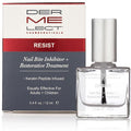 Dermelect Resist Nail Bite Inhibitor + Treatment Anti Aging Nailcare with Peptides, Safflower, Vitamin E Strengthening & Restorative for Nail Biting, Thumb Sucking Weak Nails Hard to Grow Nails 0.4 oz