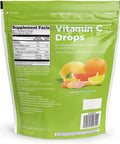 Basic Care Vitamin C Supplement Drops Lemon Orange and Grapefruit 140 Count (Previously Soundhealth)