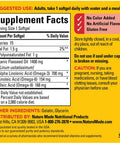 Nature Made Organic Flaxseed Oil 1400 Mg 700Mg Omega 3 100 Liquid Softgels 3 Pack