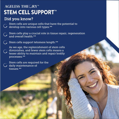 Country Life Ageless Theory Stem Cell Support - Certified Gluten Free - Certified Vegetarian By Ava Certified Igen Kosher Parve