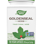 Nature'S Way Premium Herbal Goldenseal Herb 700 Mg Per Serving 100 Vcaps