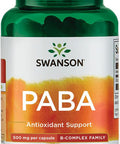 Swanson Paba 500 Milligrams 120 Capsules