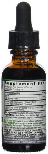 Nature'S Answer Licorice Root Alcohol Free 1 Oz