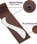 FeelSport Fsa/Hsa Stainless Steel Guasha Scraping Massage Tool-Muscle Scraper Tool For Soft Tissue, Physical Therapy For Back, Legs, Arms, Neck, Shoulder (A)