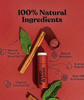 Poppy & Pout Jumbo Lip Balm 2 Pack, All Natural Lip Balms & Moisturizers, Hydrates With Beeswax, Vitamin E, Organic Coconut, Island Coconut & Cinnamint