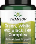 Swanson Green White & Black Tea Complex 200/200/200 Milligrams 60 Capsules
