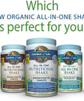 Garden of Life All In One Raw Vanilla Nutritional Shake 969 Gr