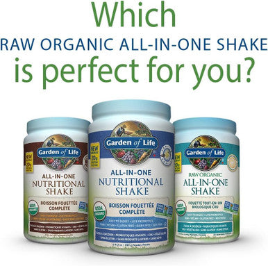 Garden of Life All In One Raw Vanilla Nutritional Shake 969 Gr