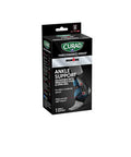 Curad Performance Series Ironman Ankle Support Adjustable with Removable Stays Universal Fit for Mild or Moderate Sprains