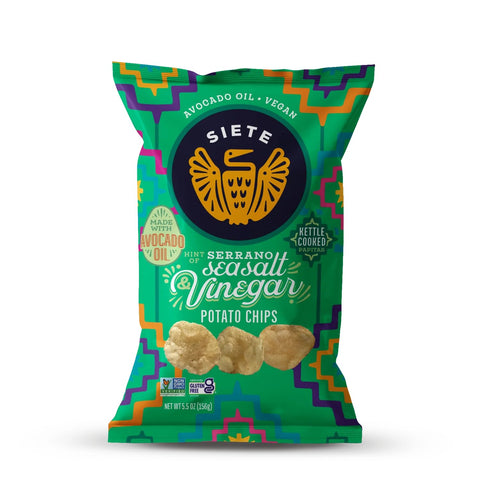 Siete Potato Chips Sea Salt Vinegar 5.5 OZ