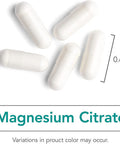 NutriCology Magnesium Citrate WellAbsorbed Bone and Stress Support 180 Vegetarian Capsules