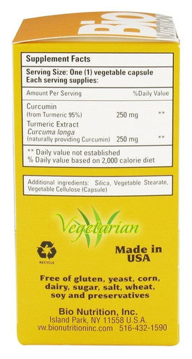 Bio Nutrition Inc Curcumin 500 50 Vcap
