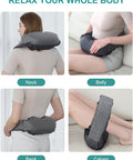 Nekteck Cordless Neck And Back Massager For Pain Relief Deep Tissue, Shiatsu Neck Massager With Heat, Portable Massage Pillow For Shoulder, Leg, Body Muscle, Home, Office, Car, For Men Women
