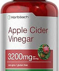 HorbÃƒÂ¤ach Apple Cider Vinegar Caplets 3200mg | 180 Pills | Vegetarian, Non-GMO & Gluten Free Supplement