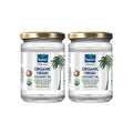 "Parachute Naturalz Organic Virgin Coconut Oil | Cooking Oil, Hair Oil, Body Oil & Oil Pulling | Cold Pressed | Unbleached | Unrefined | Non-Hydrogenated | MCT Oil | USDA Certified |6.7 Fl. Oz. | Glass Jar"